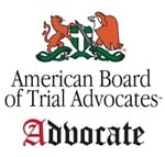 American Board of Trial Advocates logo